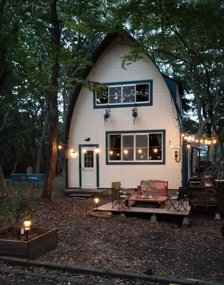 コテージの外観