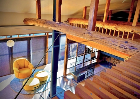 半吹き抜けエリア