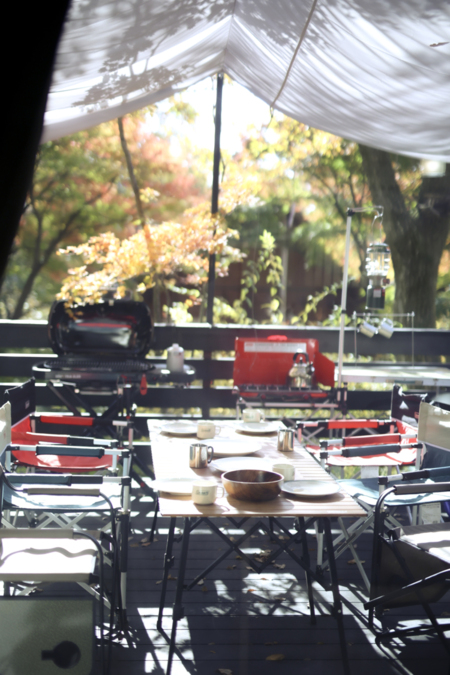 ウッドデッキとWeberガスグリル